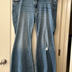 Old Navy Blue Flare Women's Jeans